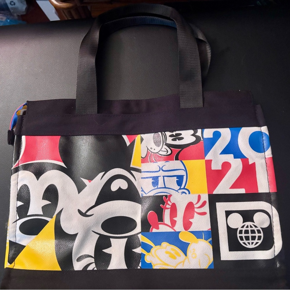 Mickey Mouse Multicolor Tote Bag, NWOT